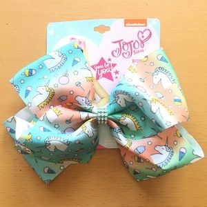 JoJo Siwa Unicorn & Sweets Print Big Bow